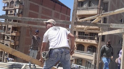 الغربية تواصل إزالة المباني المخالفة والتعديات علي الأراضي بالمحلة