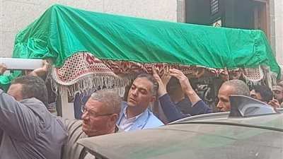 جنازة مهيبة لأسامة البسيوني مدير إدارة الباجور بالمنوفية|صور