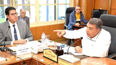 الدقهلية تستعرض مقترح انشاء مصرف مغطي بالمنطقة الصناعية بجمصه