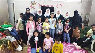 قوافل الواعظات تحتفل بيوم اليتيم بدور الرعاية في أجواء أسرية مليئة بالبهجة