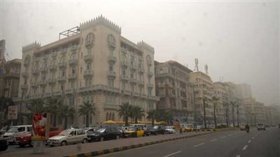 ارتفاع درجات الحرارة والأرصاد الجوية تحذر المواطنين من الطقس بالإسكندرية 