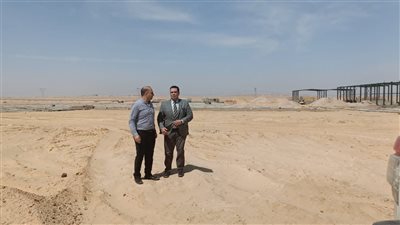 رئيس جهاز تنظيم إدارة المخلفات يتفقد موقع مشروع شركة إيكوم