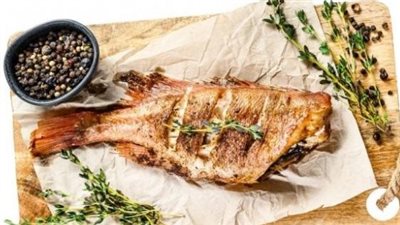 طريقة تحضير سمك بالزعتر