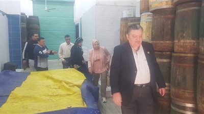 اعدام 550 كيلو فسيخ في حملة  بمدينة نبروه  بالدقهلية