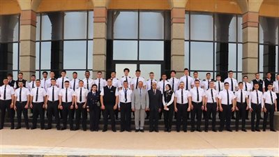 حفل استقبال دفعة طيران جديدة بالكلية المصرية للطيران دفعة 59C