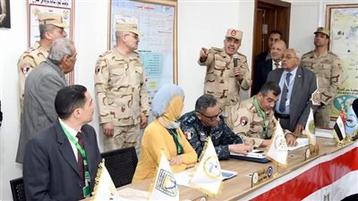 الفريق أحمد خليفة يتفقد الأكاديمية العسكرية للدراسات العليا والاستراتيجية