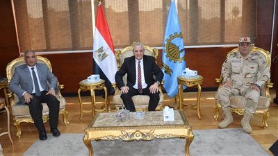 محافظ الغربية يستقبل رئيس جامعة طنطا استعدادًا لاحتفالية يوم الشهيد