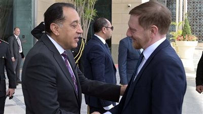 مدبولي يلتقي رئيس وزراء ولاية ساكسونيا الألمانية