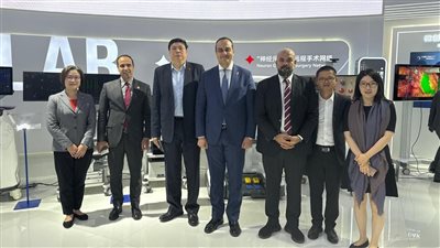 رئيس هيئة الرعاية الصحية يشارك في فعاليات النسخة الـ91 من معرض CMEF