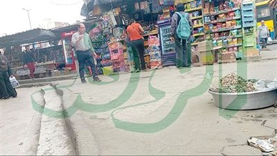 الأرصفة فى قبضة مافيا الأكشاك
