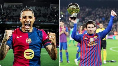 رافينيا يعادل رقم ميسي التاريخي مع برشلونة