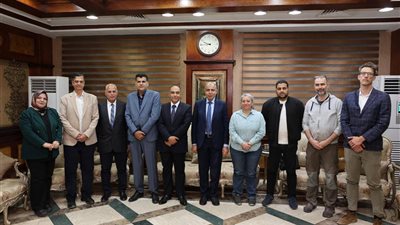 محافظ المنيا يبحث مع وفد “إيفاد” سبل تحسين معيشة صغار المزارعين