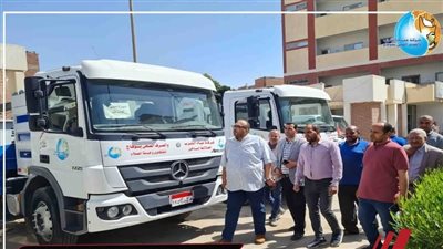 رئيس مياه سوهاج يتفقد عدد من محطات مياه الشرب والصرف الصحى بأخميم 