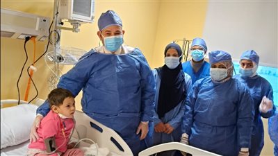 نجاح أول عملية زراعة نخاع لطفلة 4 أعوام قي الصعيد بمستشفى شفاء الأورمان 
