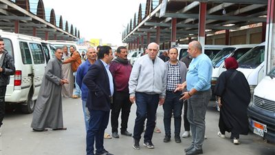 تكثيف الرقابة على مواقف كفر الشيخ للالتزام بتطبيق التعريفة المقررة