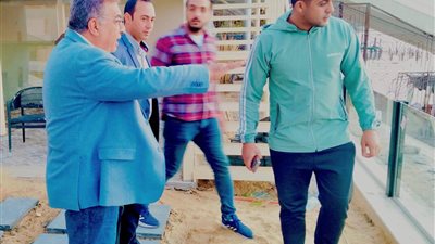 محافظ الدقهلية يتفقد أعمال تطوير المسرح الروماني 