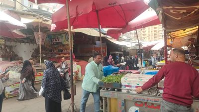 رفع 296 حالة اشغال ثابت ومتحرك بالمحمودية ودمنهور            