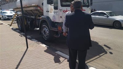 محافظ الدقهلية يتابع شوارع المنصورة بعد سقوط الأمطار