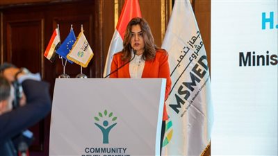 منال عوض: برنامج التنمية المجتمعية نفذ مشروعات ضخمة في 6 محافظات 