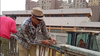 محافظ الجيزة يتابع أعمال تعزيز إجراءات السلامة بمحوري 26 يوليو وصفط اللبن