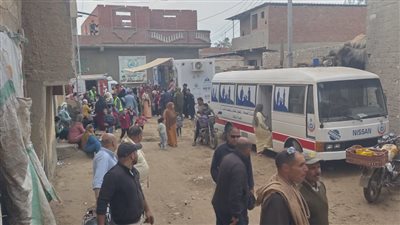 قافلة سكانية شاملة بالرحمانية لدعم الفئات الأكثر إحتياجًا