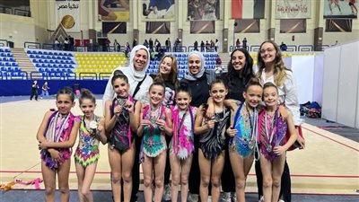 صيد أكتوبر يحصد ميداليات متنوعة فى بطولة الجمهورية للجمباز