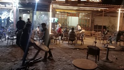 حملة لإزالة الإشغالات بمدينة المنصورة