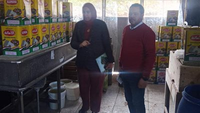 ضبط 8 أطنان مواد غذائية غير صالحة للاستهلاك في حملة تموينية بالدقهلية