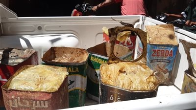 ضبط ربع طن “فسيخ” غير صالح للاستهلاك الآدمى بأحد المحلات غير المرخصة بالأقصر 