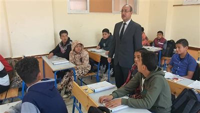 جولة تفقدية لمدير تعليم المنوفية بمدارس إدارة شبين الكوم