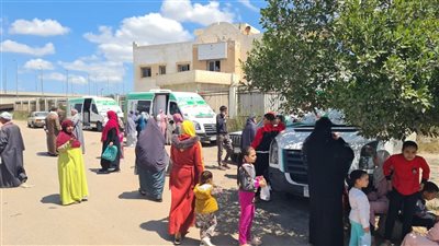 قوافل طبية مجانية  وخدمات علاجية متكاملة بأبو المطامير