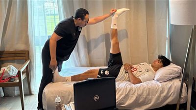 كشف طبي للاعبي منتخب الشباب قبل إعلان قائمة أمم أفريقيا