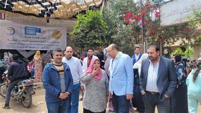 الدقهلية: 2201 مواطن استفادوا من القافلة الطبية بالديرس