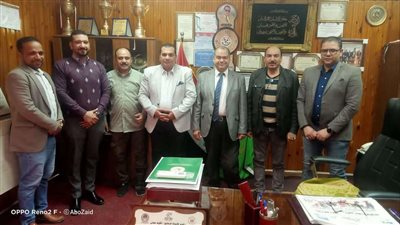 «مديرية الشباب والرياضة بالمنوفية» تستقبل وفد الإدارة المركزية لنظم المعلومات