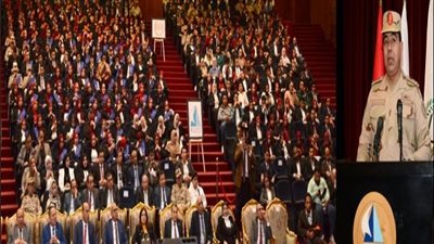 قيادة قوات الدفاع الشعبى والعسكرى تنظم ندوة تثقيفية لطلبة الجامعات المصرية بجامعة كفر الشيخ