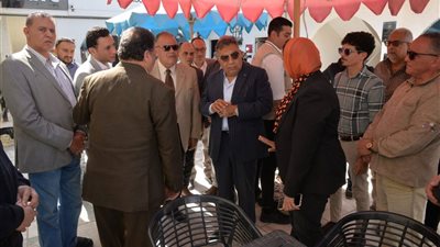 محافظ الدقهلية يتفقد مركز شباب ميت رومي
