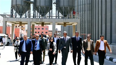 افتتاح موسم توريد القمح بمحافظة البحيرة 
