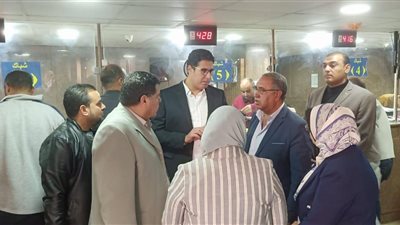 نائب محافظ الدقهلية يتفقد سير العمل بمركر شربين