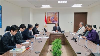 نائب وزير الإسكان يستقبل وفدا يابانيا لبحث الاستثمار في مشروعات البنية التحتية