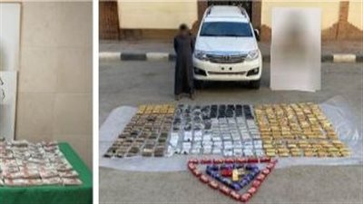 ضبط 3 عناصر إجرامية بحوزتهم مخدرات بقيمة 80 مليون جنيه