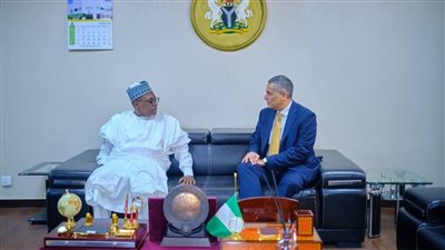 السفير المصري يبحث مع وزير الصحة النيجيري تعزيز التعاون الصحي والدوائي بين مصر ونيجيريا