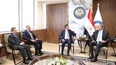 وزير البترول يلتقي نائب رئيس شركة بريتش بتروليوم للغاز والطاقة منخفضة الكربون