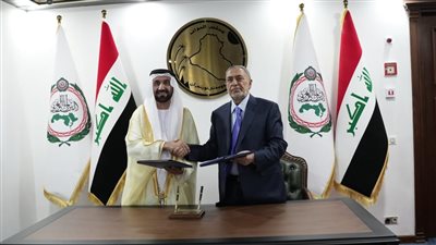  البرلمان العربي ورئيس مجلس النواب العراقي يوقعان مذكرة تعاون لتعزيز العمل البرلماني العربي المشترك