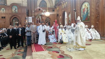 كنائس الفيوم تحتفل بعيد القيامة المجيد 