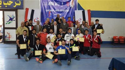 إعلان نتائج بطولة المصارعة للجامعات والمعاهد العليا 