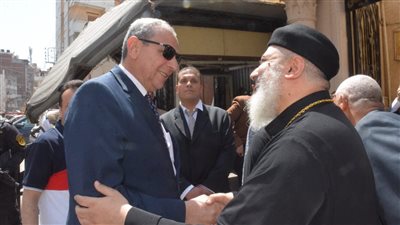 محافظ الغربية يهنئ الأقباط بعيد القيامة المجيد في المحلة وسمنود