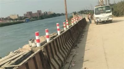 استجابة لطلب مُرتادي الطريق الدائري الأوسطي.. إنشاء حاجز نيوجرسي بالشرقية 