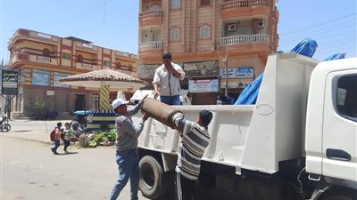 رفع 356 اشغالا ثابتا ومتحركا بالبحيرة