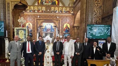 بالصور.. الجاليه المصريه بجنوب فرنسا تشارك فى الاحتفال بأعياد القيامة