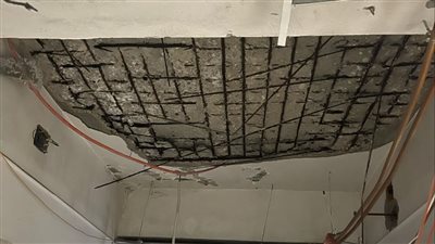 إخلاء طابقين لعناية الكلي والباطنة بمستشفى الفيوم العام